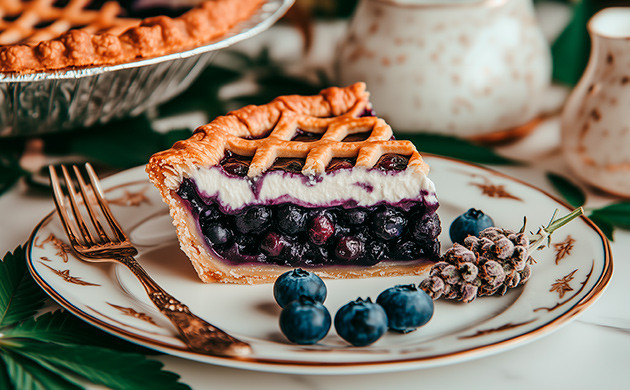 Терпены и аромат Blueberry Мирцен, кариофиллен и пинен в Blueberry