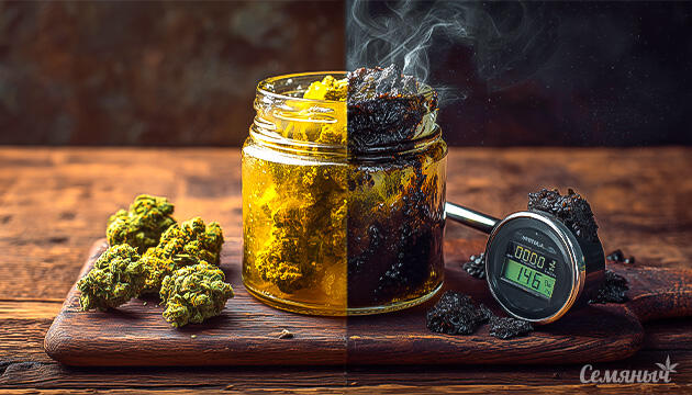 Процесс приготовления еды с использованием каннабиса