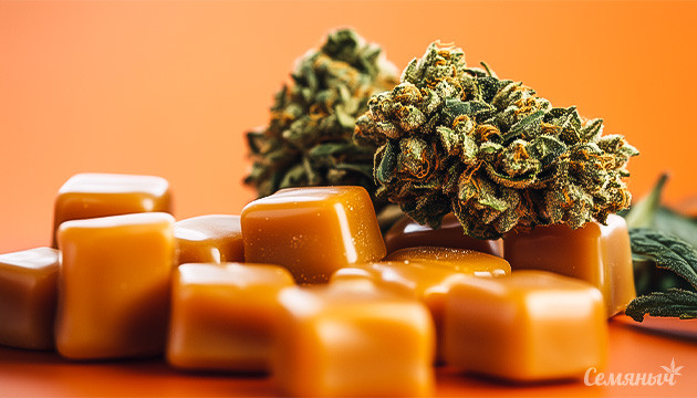 Готовим конопляные карамельки