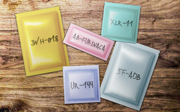 Состав синтетических каннабиноидов Распространенные виды синтетических каннабиноидов