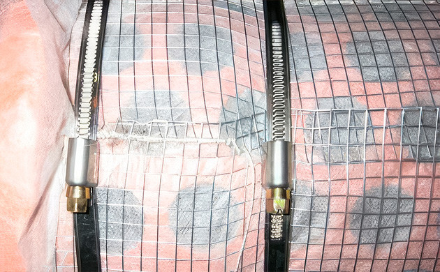 прикрепить сетку к трубе прикрепить сетку к трубе