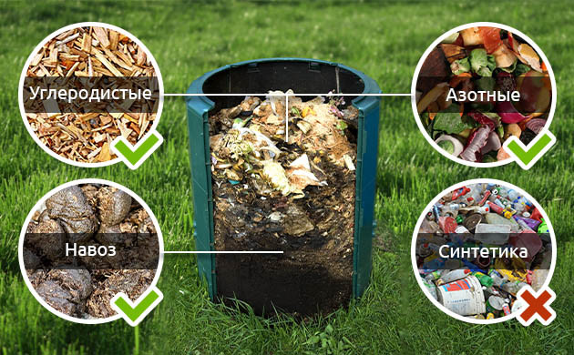Из чего нельзя делать компост