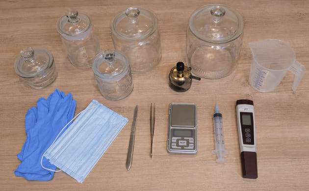 Инструменты для домашней культуры тканей конопли