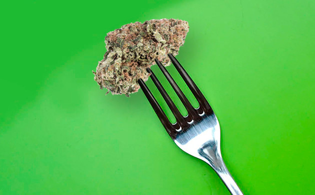 Как нарезать шишки вилкой Измельчение шишек вилкой