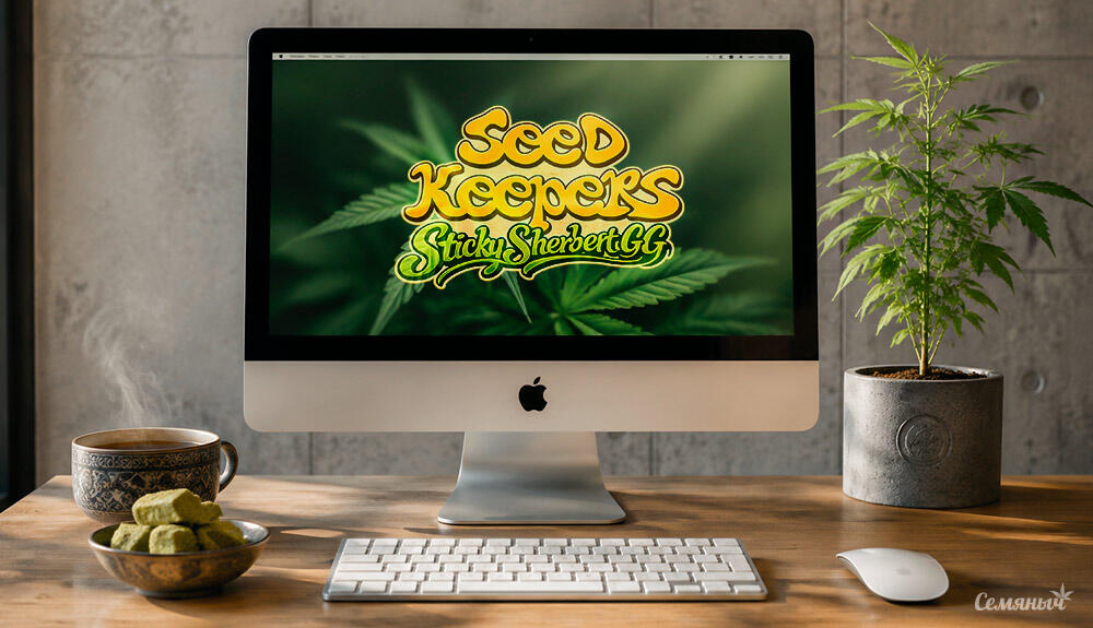 Гроурепорт сорта Sticky Sherbert GG от Seedkeepers