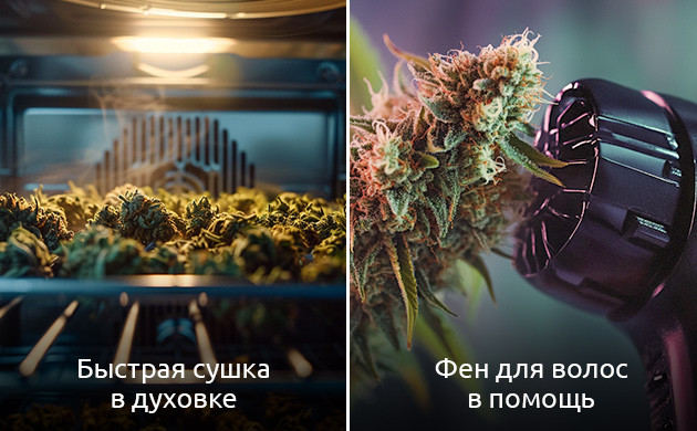 Быстрая сушка конопли Экстренные методы сушки конопли