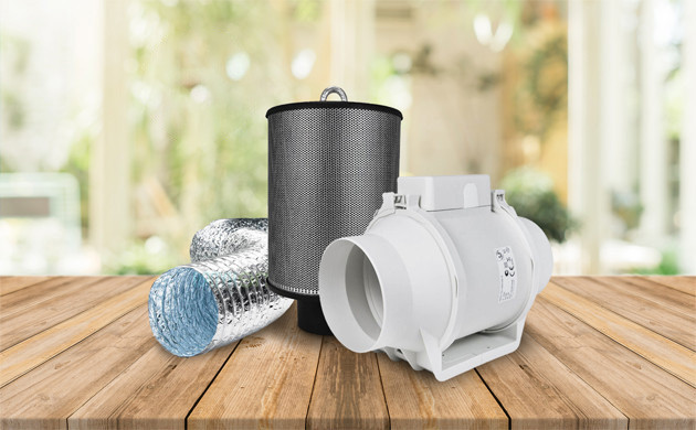 Угольный фильтр для гроубокса Вентиляция и фильтр для гровинга TD-MIXVENT