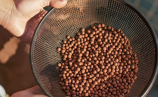 Повторная подготовка керамзита