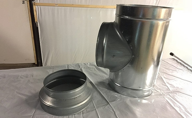 Труба для вентиляции гроубокса жестяная труба диаметром 200 мм