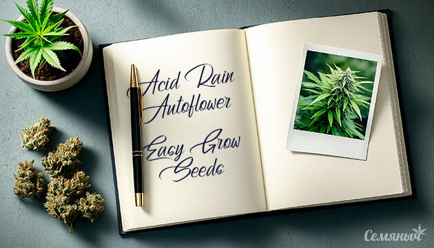 Гроурепорт сорта Acid Rain Autoflower от Easy Grow Seeds