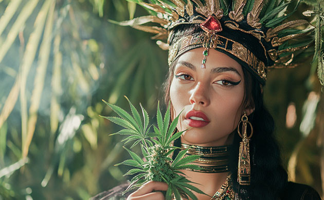 Иштар: богиня и целительница Богиня Иштар и каннабис