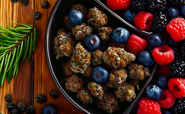 Вкусоароматические свойства сорта Blue Dream