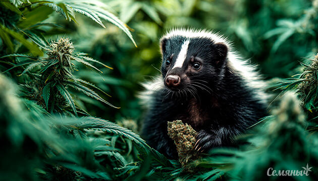 Skunk — основа современной генетики конопли Легендарный Skunk в истории селекции каннабиса