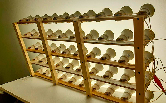 Черная мамба из LEDe ламп