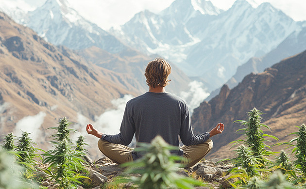 Медитация под марихуаной