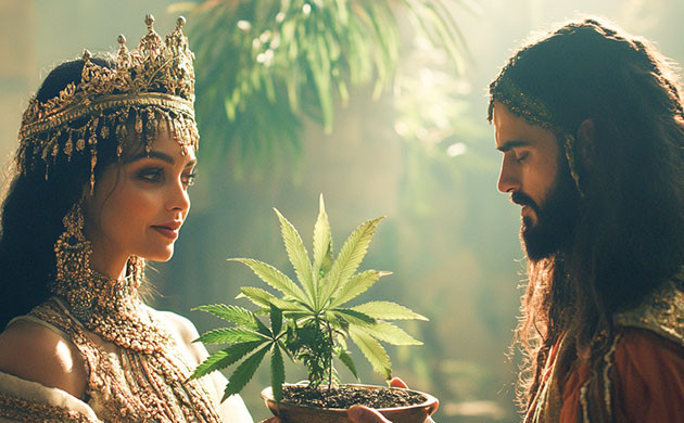 Легенды о царице Савской Царица Савская и каннабис