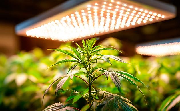 Правильное освещение при выращивании марихуаны Освещение конопли