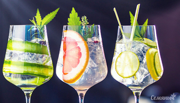 Коктейли с добавлением марихуаны