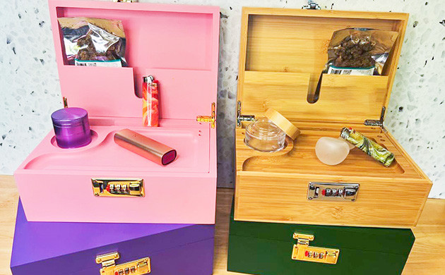 Эстетика в организации хранения Дизайнерские боксы для хранения каннабиса