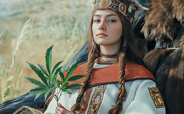 Мумифицированная жрица Алтая Принцесса Укока и конопля