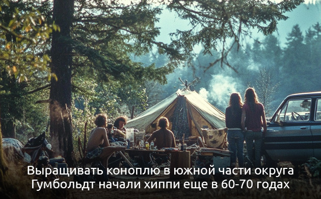 История хиппи и конопли в Гумбольдте Истоки канна-культуры в Изумрудном треугольнике