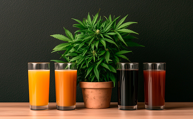 Подкормка фруктовыми соками: миф или реальность Влияние подкормки на терпеновый профиль