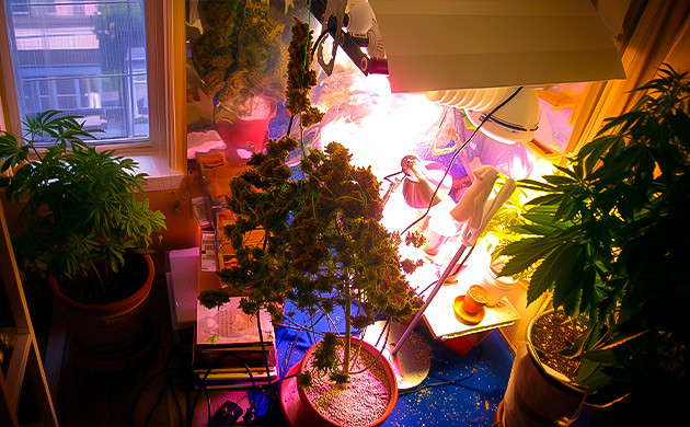 Куст перед сбором урожая