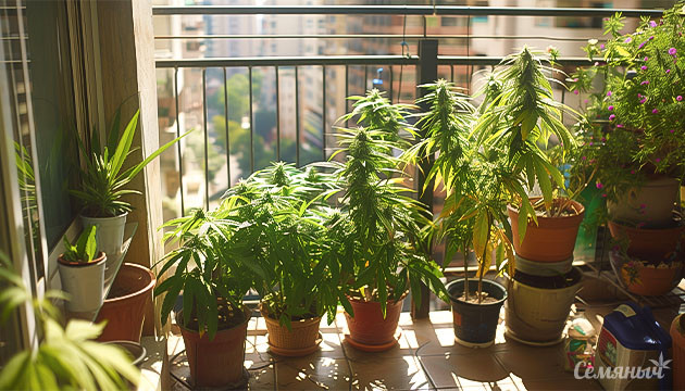 Как вырастить каннабис на балконе