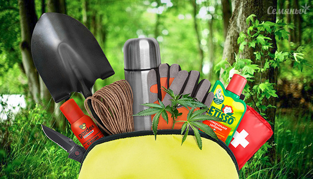 Инвентарь для выращивания конопли в открытом грунте Необходимый инстументы для выращивания каннабиса в ауте