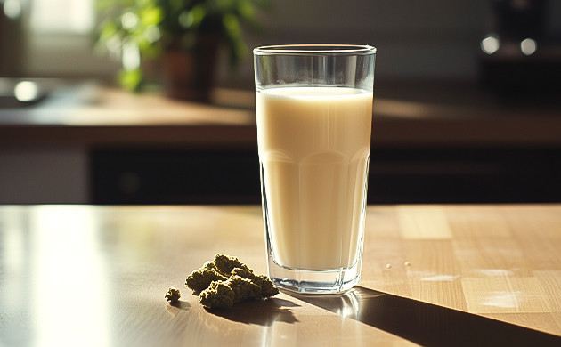 Рецепт приготовления молока с марихуаной Ингредиенты для приготовления молока с марихуаной