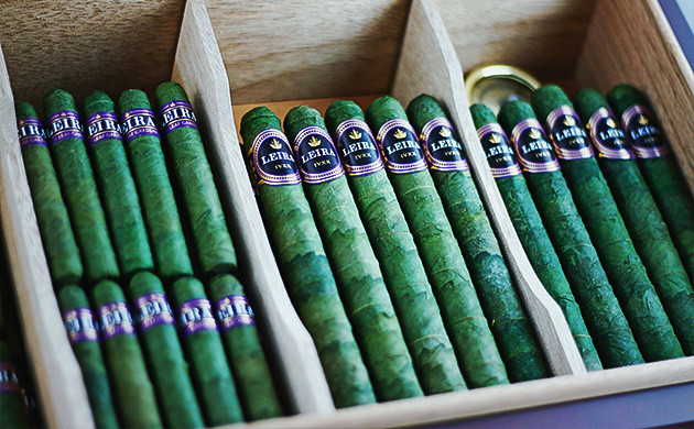 Канна-сигары от компании Leira Блант в листьях конопли