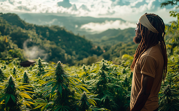 Тропические леса и фермеры Ямайки Выращивание каннабиса в горах Ямайки
