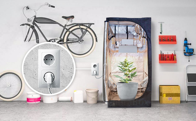 Место для установки гроубокса Оптимальное место для бокса