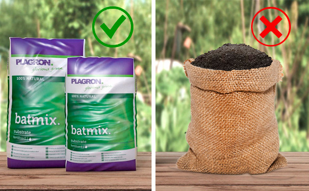 Выбор субстрата Покупная почва и почва из сада