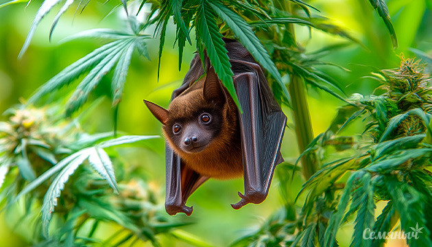 Использование гуано летучих мышей в коноплеводстве
