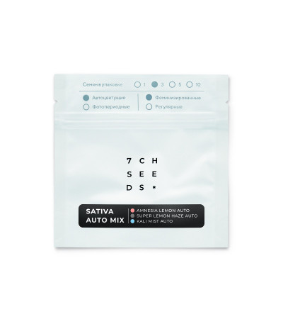Микс семян конопли Sativa Auto Mix fem (Семяныч)