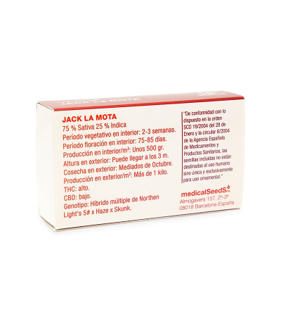 Семена сорта Jack La Mota fem