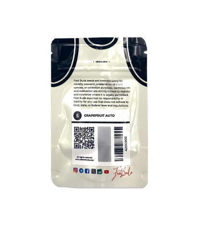 Семена сорта Grapefruit auto fem (FastBuds)