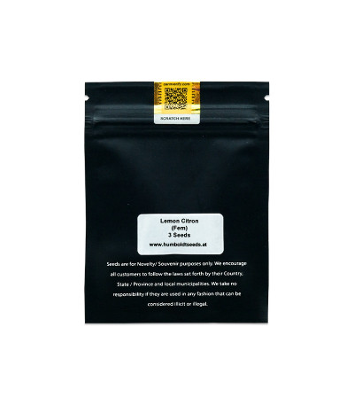 Семена сорта Lemon Citron fem (Humboldt Seed Organization)
