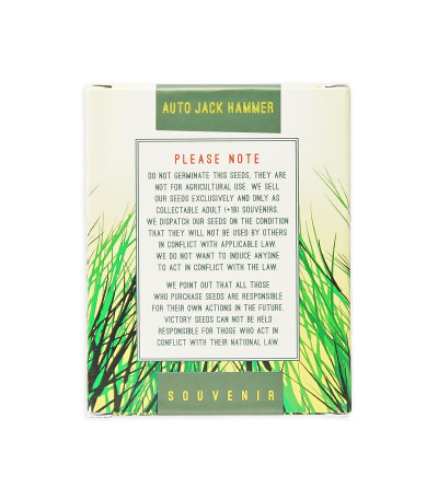 Семена сорта Auto Jack Hammer fem (Victory Seeds)