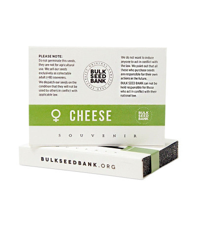 Семена каннабиса Cheese в оригинальной упаковке