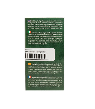 Семена сорта Triple Cheese fem (Barney's Farm)