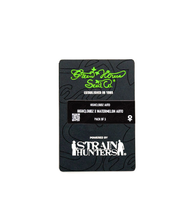 Семена сорта HighCloudZ Auto fem от Green House Seeds