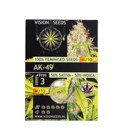 Семена сорта AK-49 Auto Fem (Vision Seeds)