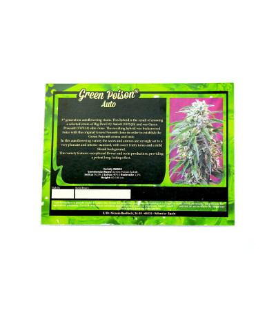 Семена сорта Green Poison Auto fem (Sweet Seeds)