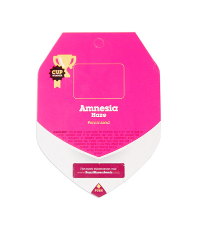 Семена сорта Amnesia Haze fem (Royal Queen Seeds)