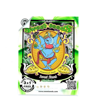Семена сорта Sweet Skunk F1 Fast Version fem (Sweet Seeds)