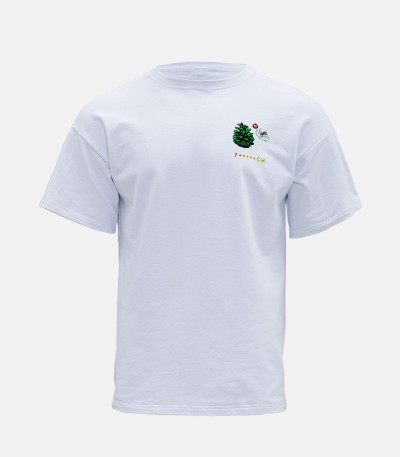 Футболка 7CH, корень+шишка, оверсайз