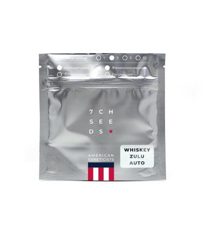 Семена сорта Whiskey Zulu Auto fem (7CH American)